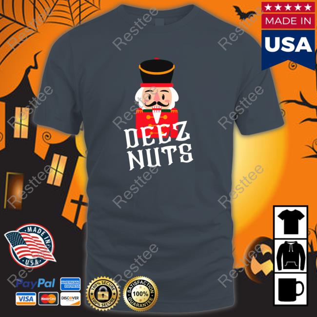 Deez Nuts Nutcracker Nut Tee Shirt Briangaar