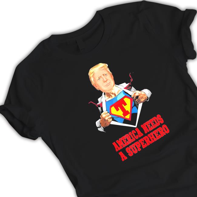 Top america Needs Superhero Super Pro Trump Limited T Shirt Official Top america Needs Superhero Super Pro Trump Limited Shirt