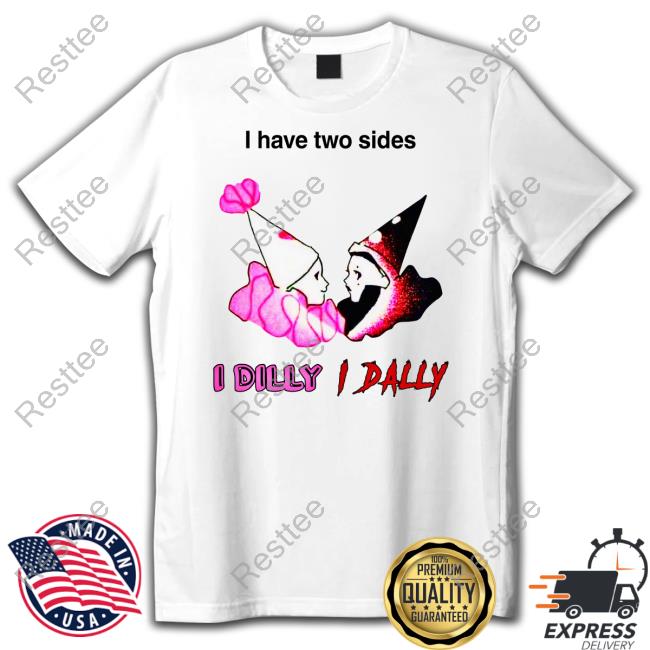 Whotfisjovana I Have Two Sides I Dilly I Dally Hooded Sweatshirt
