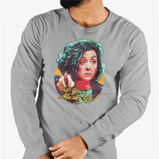 Dr Monique Ryan Put Your Masks On Long Sleeve T Shirt