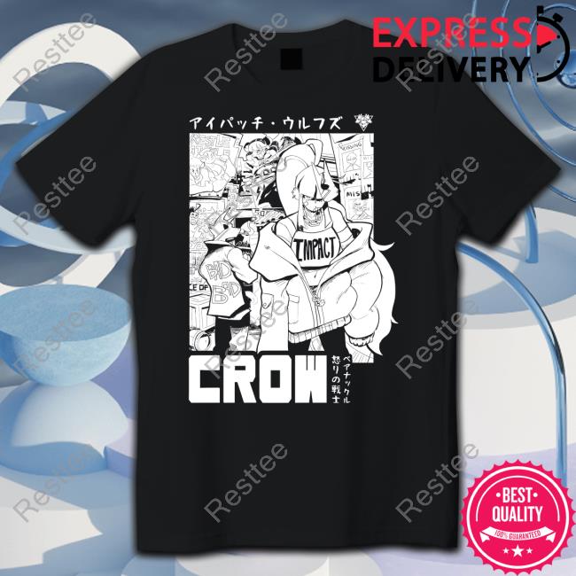 Official Eyepatch Wolves Crow T Shirt Eyepatch Wolf