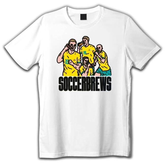On the soccer-brews Tee Shirt