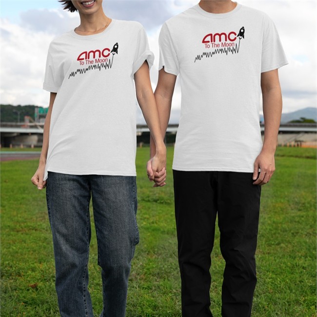 Apes Not Leaving Amc To The Moon Tee Amc Stock Amc Squeeze