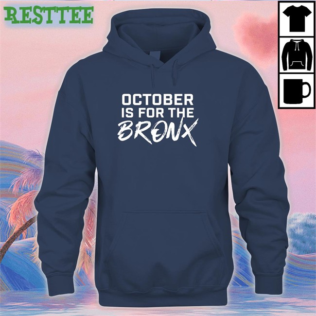 The Short Porch October Is For The Bronx Crewneck Sweatshirt The Short Porch October Is For The Bronx Crewneck Sweatshirt