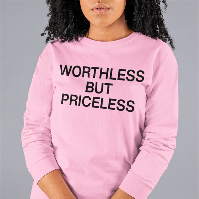 Worthless But Priceless Sweatshirt One Piece Netflix Fan