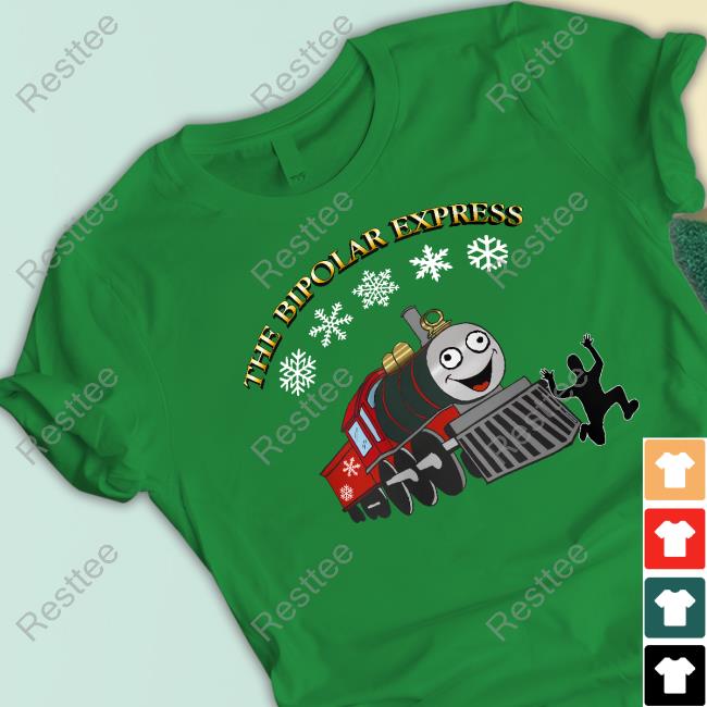 The Bipolar Express Christmas Tee