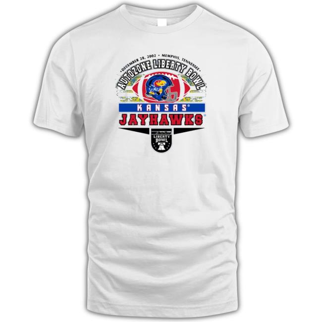 2022 AutoZone Liberty Bowl Kansas Jayhawks football Shirts Official 2022 AutoZone Liberty Bowl Kansas Jayhawks football Cap