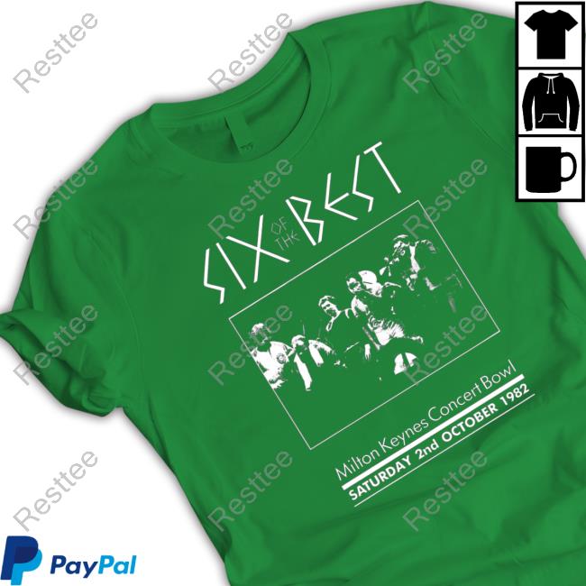 Official Six Of The Best Genesis Band Vintage Tee Shirts