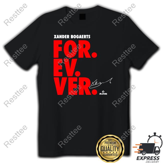 Official Xan Diego – Xander Bogaerts Forever Baseball Tee