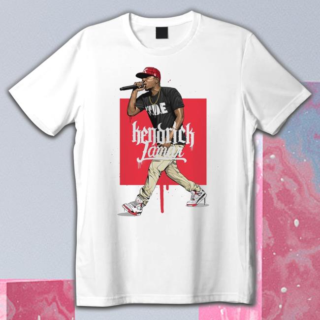 Official Watercolor Design Kendrick Lamar Rap Music new art Hoodie