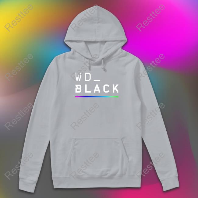 Western Digital Shop Wd_Black Color RGB Bar Shirt Wario64 New Shirt Official Wd_Black Color RGB Bar Shirt Hoodie
