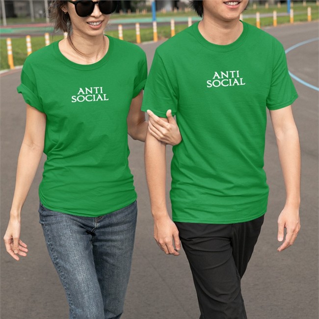 Anti Social Shirt Dark Heather Dannied01 Dannie D