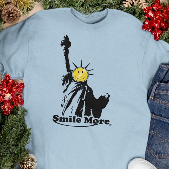 Roman Atwood Merch Smile More Liberty Long Sleeve T Shirt Roman Atwood Smile More Liberty Tank top