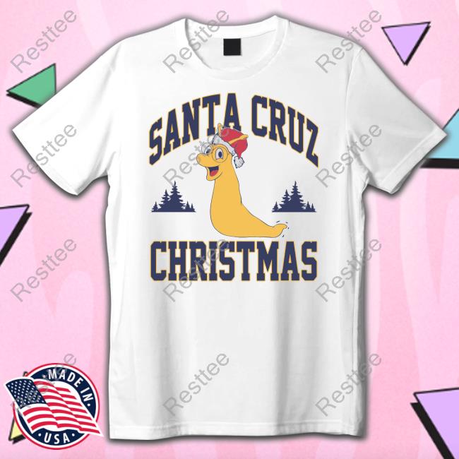 Barstool U Santa Cruz Christmas Tee