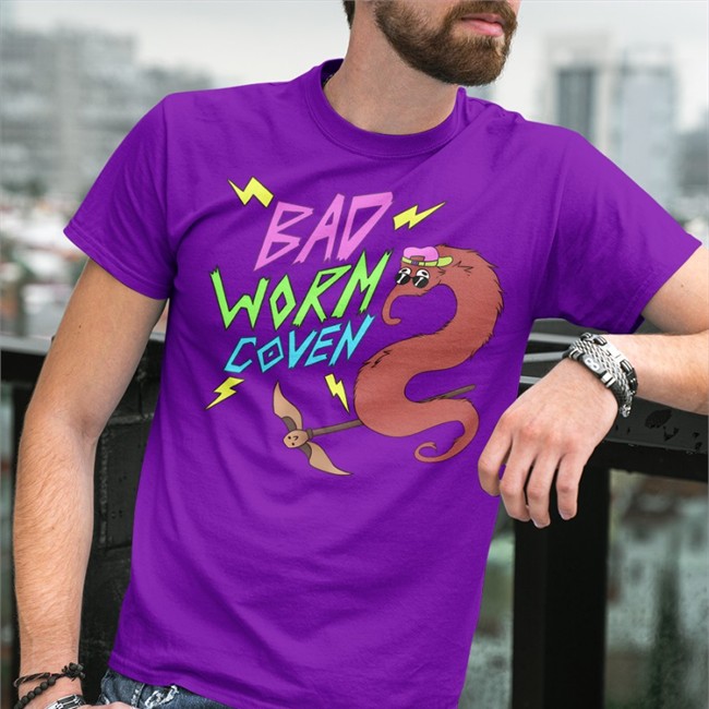 Bad Worm Coven Shirt Bad Worm Coven Hoodie