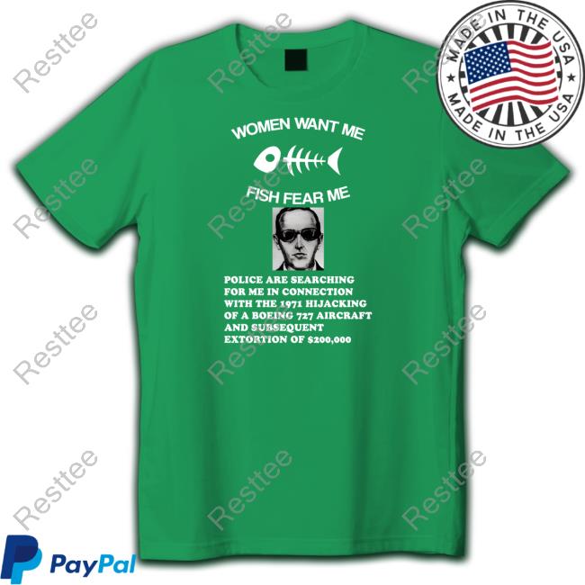 Women Want Me Fish Fear Me Tee