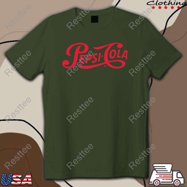 Official Pepsi Cola Black Hoodie Shirt