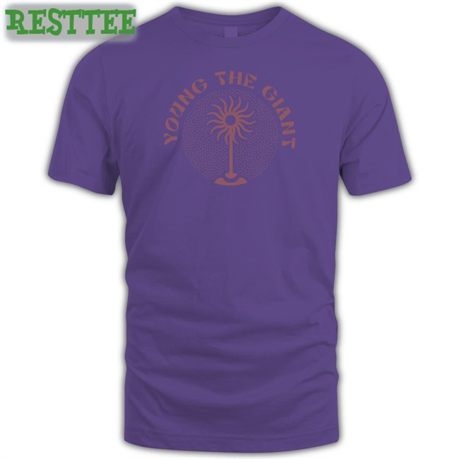 Young The Giant Merch Pinwheel T Shirt Pinwheel Crewneck Sweatshirt Young The Giant Merch