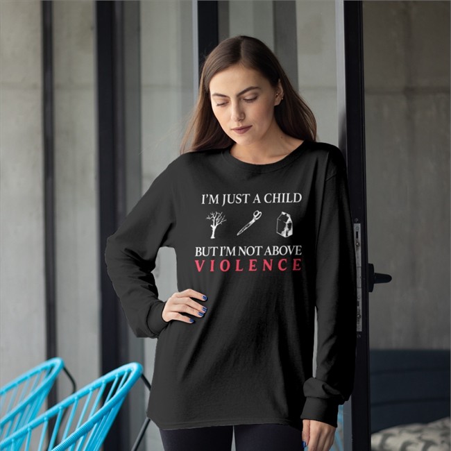 I'm Just A Child But I'm Not Above Violence Sweatshirt Ethel Cain