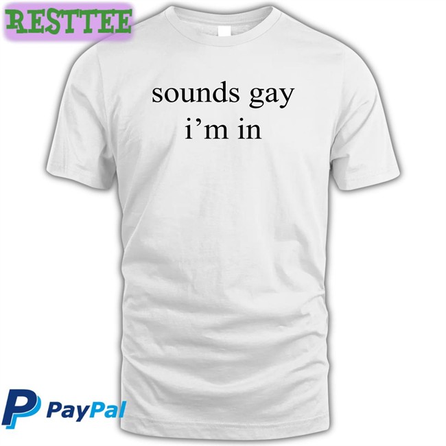 Shirts That Go Hard Sounds Gay I'm In Tee Shirts