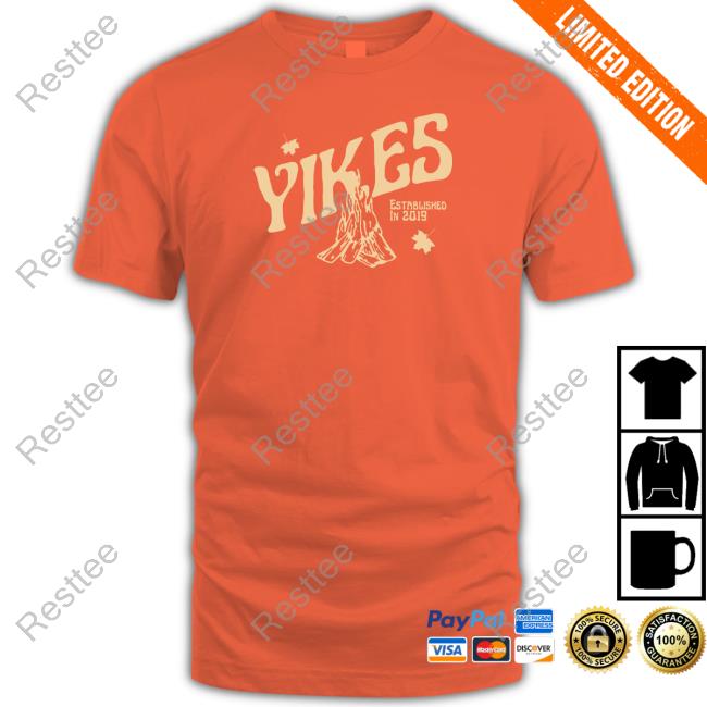 Eddy Burback Merch Campfire Yikes Established In 2019 T Shirt Yikesshop