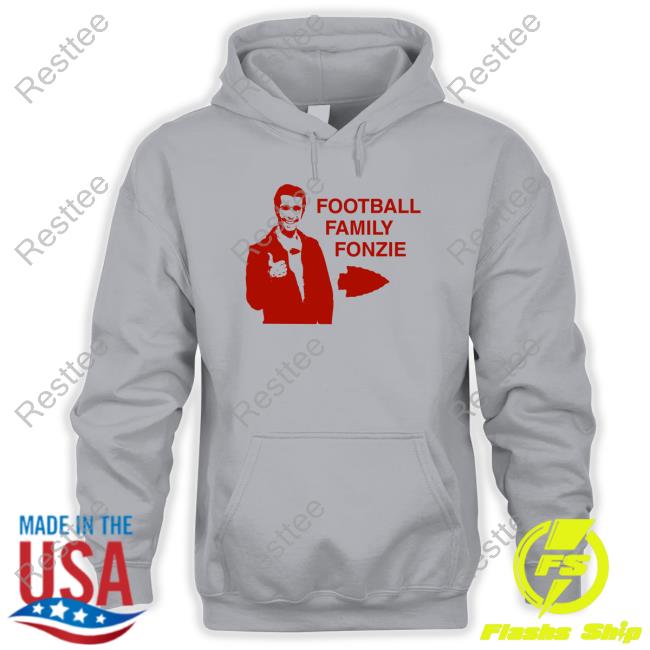 Travis Kelce Football Family Fonzie Hoodie