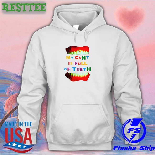 Bonfire Merch My Cunt Is Full Of Teeth Crewneck Sweatshirt