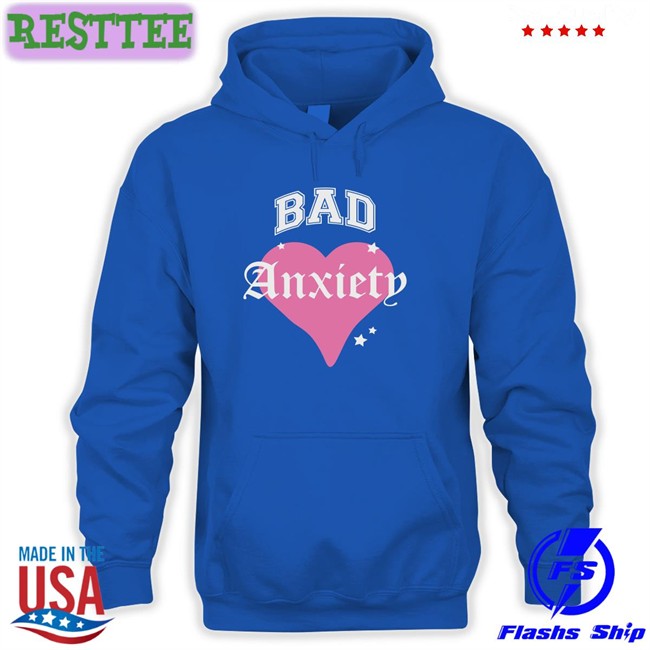 Bad Anxiety Heart Shirt Black