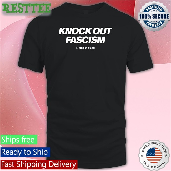 Knock Out Fascism Hooded Sweatshirt