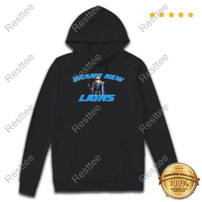 Official Pat Mcafee Show Merch Brand New Lions T Shirt Evan Fox