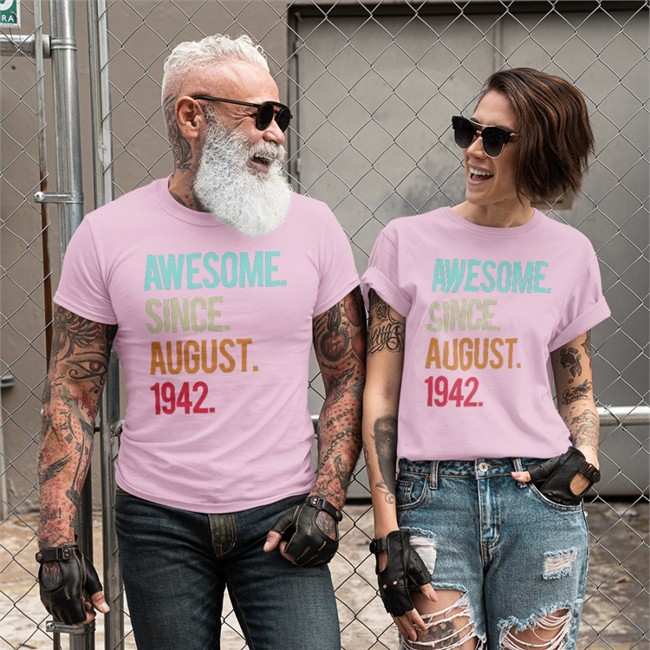 Awesome Since August 1942 Shirt Isobelball5 Isobel