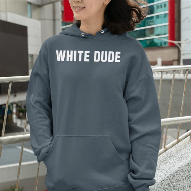 White Dude Hoodie Victoria C Gaelfox