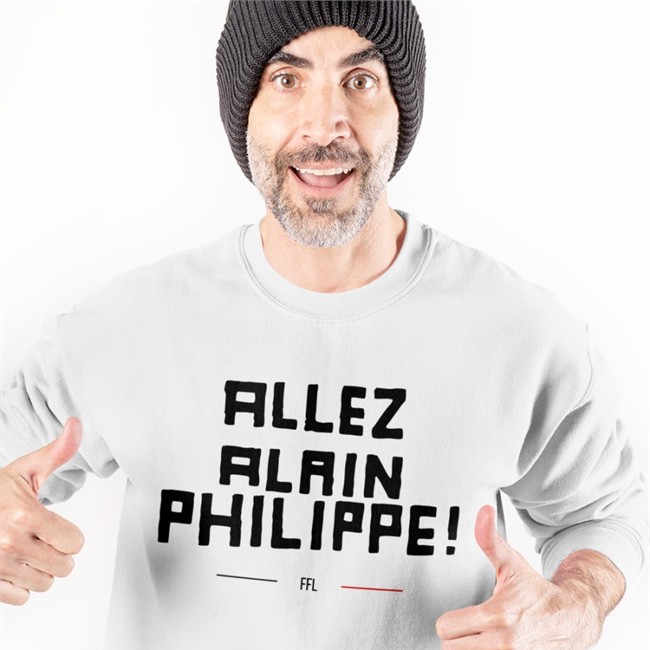 Allez Alain Philippe FFL Shirt Federation Francaise De La Lose Fflose Allez Alain Philippe Long Sleeve T Shirt