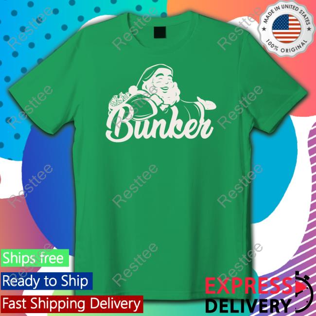Bunker Branding Merch Bunker Santa Shirt