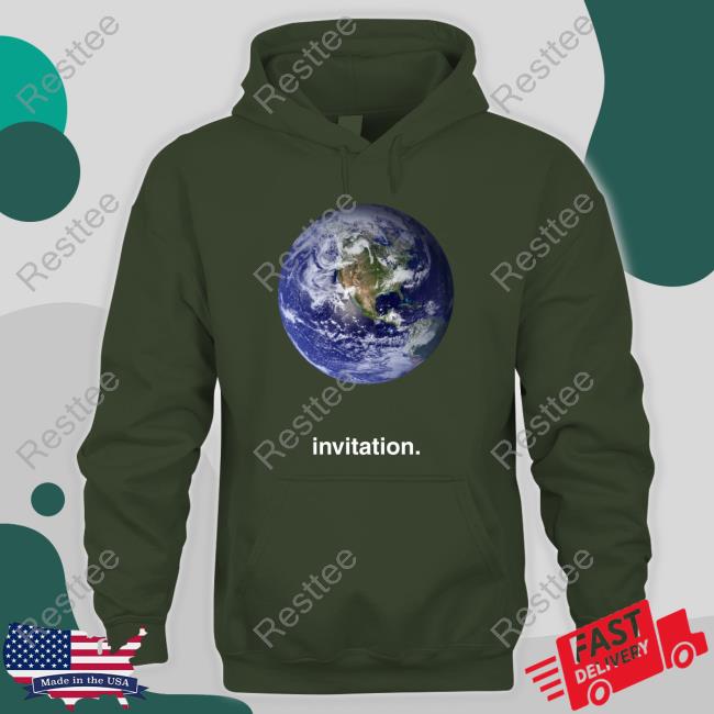 The Earth Invitation Hoodie Shirt Sebastian Vettel The Earth Invitation Tee Sebastian Vettel Updates