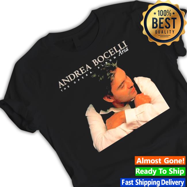 1998 Andrea Bocelli Vintage Aria The Opera Album Tour Cap Official 1998 Andrea Bocelli Vintage Aria The Opera Album Tour Tee