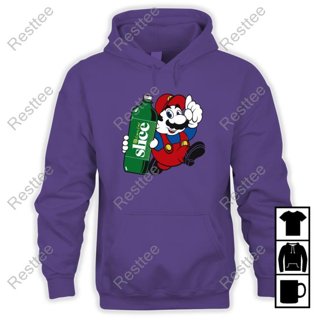 Lemon Lime Slice Super Mario Hoodie Shirt