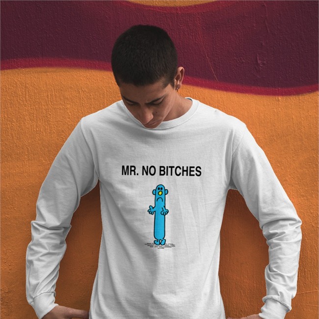 Mr No Bitches Crewneck Sweatshirt Samuel