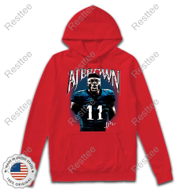 Quez Watkins AJ Brown Shirt Dave Zangaro