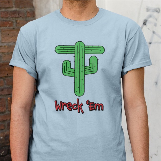 Wreck Em Cactus T Shirts Patrick Mahomes Texas Tech Red Raiders