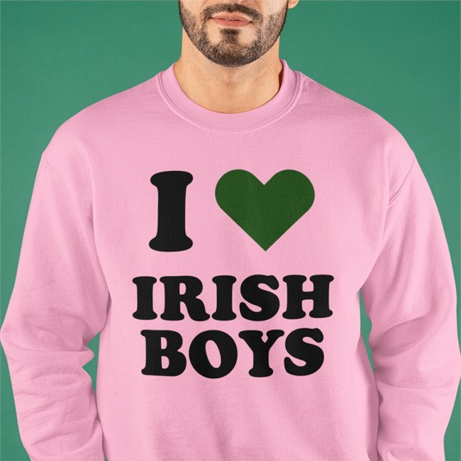 I Heart Irish Boys T Shirt