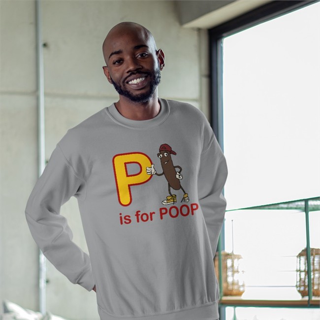 P Is For Poop Tee