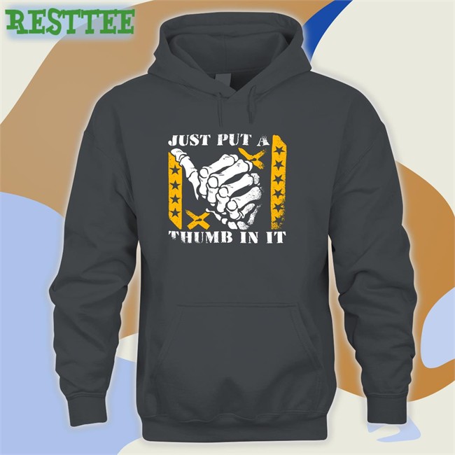 Kentucky Ballistics Merch Kb Just Put A Thumb In It Halloween Tee Shirt Bunkerbranding