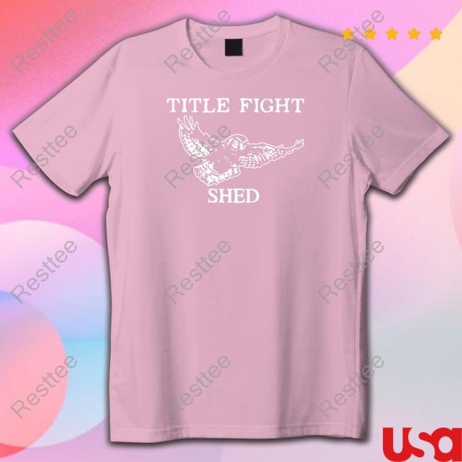 Title Fight Merch Title Fight Shed Owl T Shirt