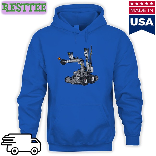 Donut Operator Merch Dallas Bomb Robot Long Sleeve Shirt