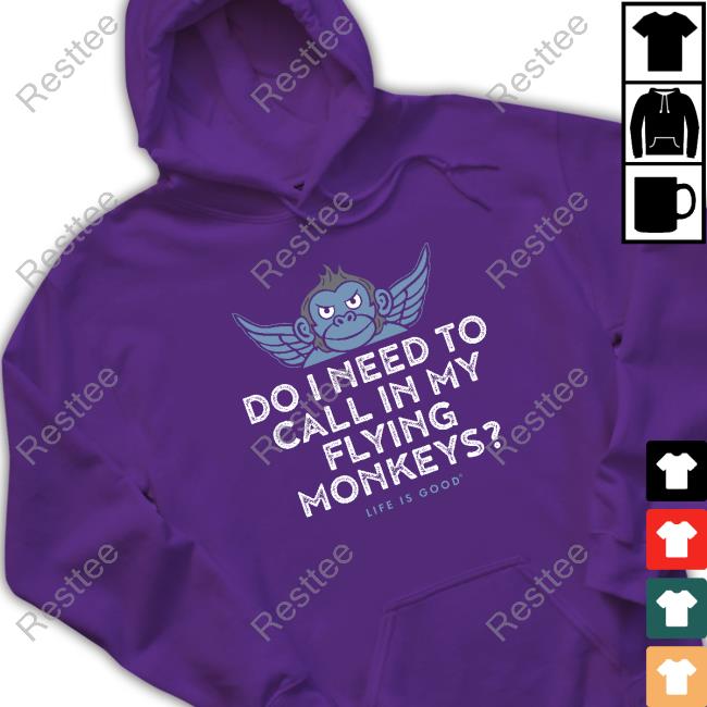 Do I Need To My Flying Monkeys Hooded Sweatshirt Rev Daniel Do I Need To My Flying Monkeys Limited Edition Black Tee Shirt