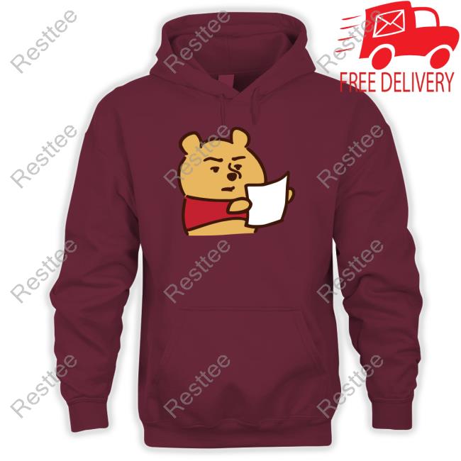 Winnie The Pooh Reading Tee Us Shopping Sos Merch D-Made Kanahei Winnie The Pooh Reading Tee Shirt