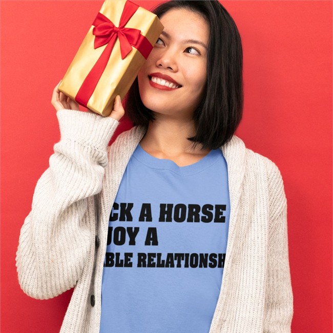 Fuck A Horse Enjoy A Stable Relationship T-Shirts Shirts That Go Hard Fuck A Horse Enjoy A Stable Relationship Shirt