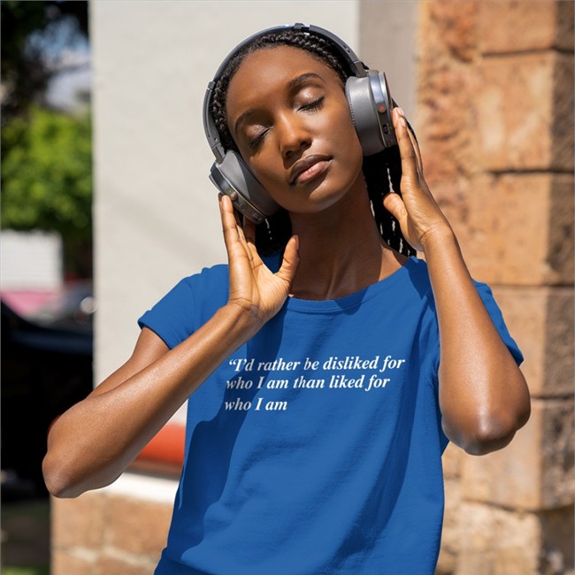 Shirts That Go Hard Goodshirts Merch I'd Rather Be Disliked For Who I Am Than Liked For Who I Am Shirt