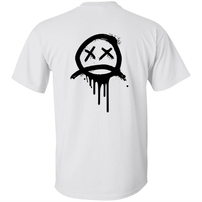 Cloakzy Merch Cloakzy Drip Tee White Cloakzy Merch Cloakzy Drip Tee White
